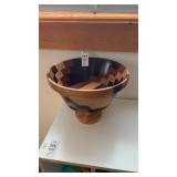 segmented wood bowl