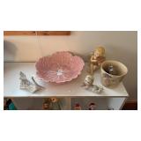 Shelf Lot of Knick Knacks, Trinkets and More