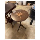 Wooden end table 14in x 14in x 23 1/2in