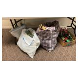 Large Lot of Faux Flowers