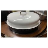 VTG Heavy Oval Enamel Roaster