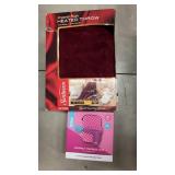 Compact Massage Gun, Heated Throw- NIB