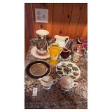 Plates, Saucers and Decor Glass