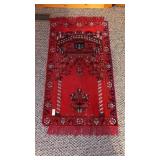 Handmade Afghan Wool Prayer Rug
