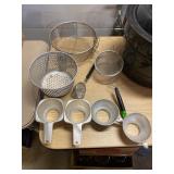 Assorted strainers