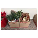 Two Boxes of Fall Decor