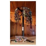 Lot of Luggage Jewelry, Keychains