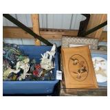 Lenox hummingbird figure & variety of with framed