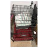Dog Crate 36 x 24 x 22 ï¿½, mat, blankets