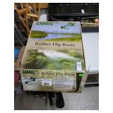 Caddie Rubber hip boots size 13