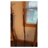 Large 5 Ft Tall Carved Walking Stick