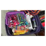 Assortment of Office Supplies, Paper, Pencils,