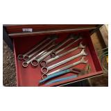 Drawer Lot of Large Craftsman Wrenches