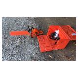 Husqvarna 435 Chainsaw W Case and Manual