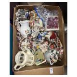 Strawberry themed glass decor