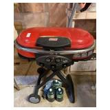 Coleman propane grill and canisters