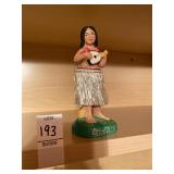 Hawaiian hula girl figurine