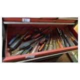 Drawer Lot of Screwdrivers