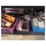 Nail polish, glue in nails, nail decor