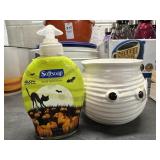 Ghost candy dish and soap