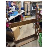 Wooden gun rack