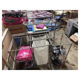 3 pc shelves and hamper - no contents