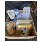 Photo frames lotion, coasters more
