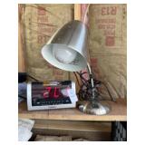Timex radio alarm clock and desk lamp