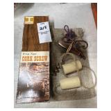 Corkscrew and decorative corkscrew