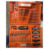 Black and Decker drill bit set