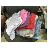 Women 1X tops and 16W jeans