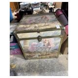 Unicorn wooden storage box