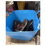 Shoes size 12 in bucket
