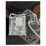 Clear plastic zipper storage bags