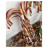 White/red candy canes