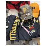 Pirates shirts, hats, earrings and more