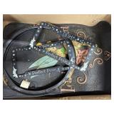 Tinkerbell car mats and steering wheel cover