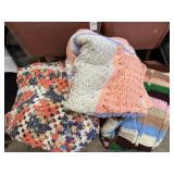 3 Afghan blankets