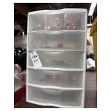 Small storage with pens/markers