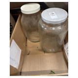 Gallon glass jars with lids