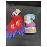 bath bombs and kids gloves