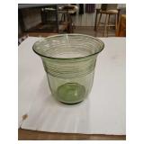 Art glass vase and table decor lot