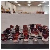 Assortment of various Souvenir Glassware