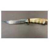 Vintage Randall Made Stag Knife with Sheath and