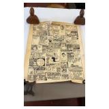 Vintage Cartoon-Style Panel Art by Richard