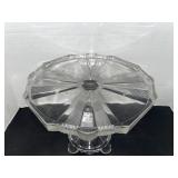 Adams & Co. No. 300 Antique Pedestal Cake Plate-