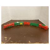 Plastic Christmas train