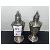 Duchin Creations - Sterling Silver S & P shakers