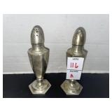 Vintage Sterling Silver S & P shakers