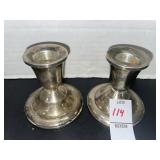 2 Duchin Creations sterling silver -weighted